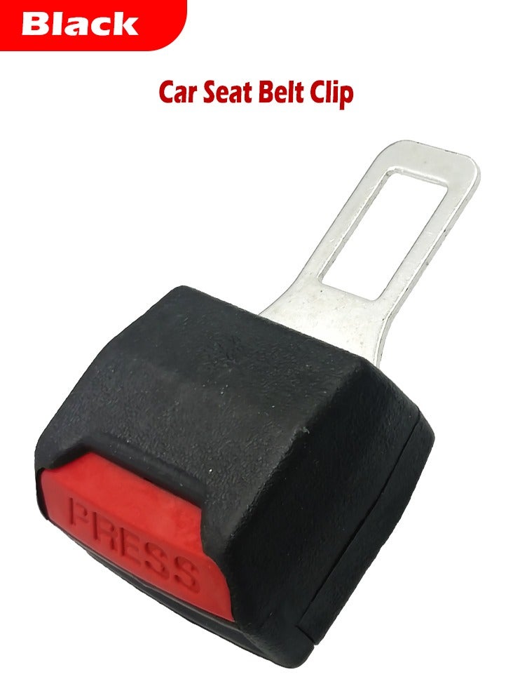 Type R 2-Piece Car Safety Adjustable Seat Belt Clip (Color Black)  - Image 2