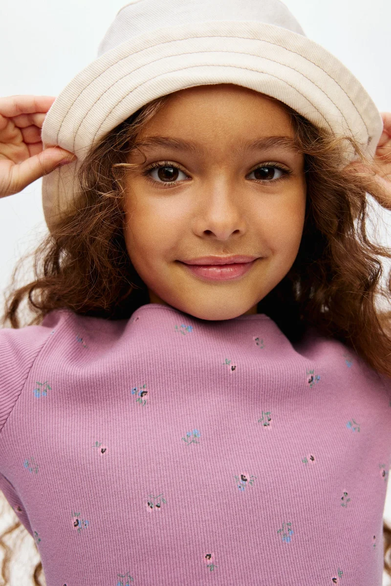 H&M Ribbed cotton top