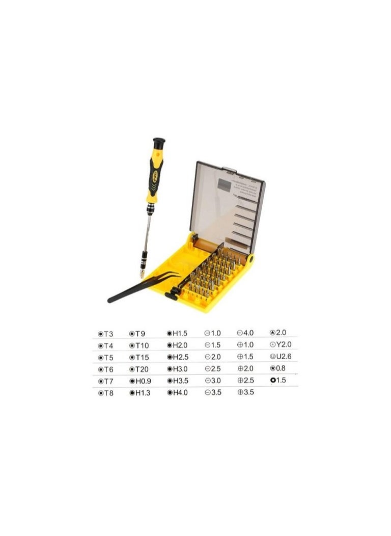 yIFeNG Screwdriver JK-6089-B 45-in-1 Professional Hardware Screw Driver Screwdriver Tool Kit  - Image 5