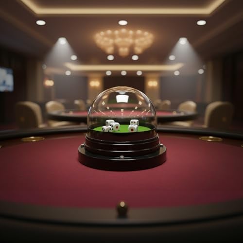 Gikfun Automatic Dice Roller Cup with Dices for Adults Party Table Games EK1981 - Image 5