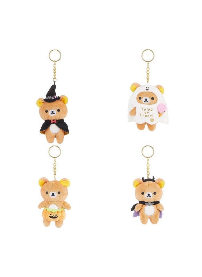 Rilakkuma San-X Original Halloween Series Plush Keychain Blind Box - 1 Out Of 4 Pcs  - Image 3