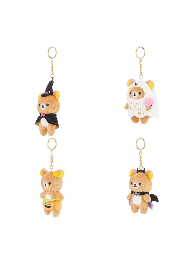 Rilakkuma San-X Original Halloween Series Plush Keychain Blind Box - 1 Out Of 4 Pcs  - Image 4