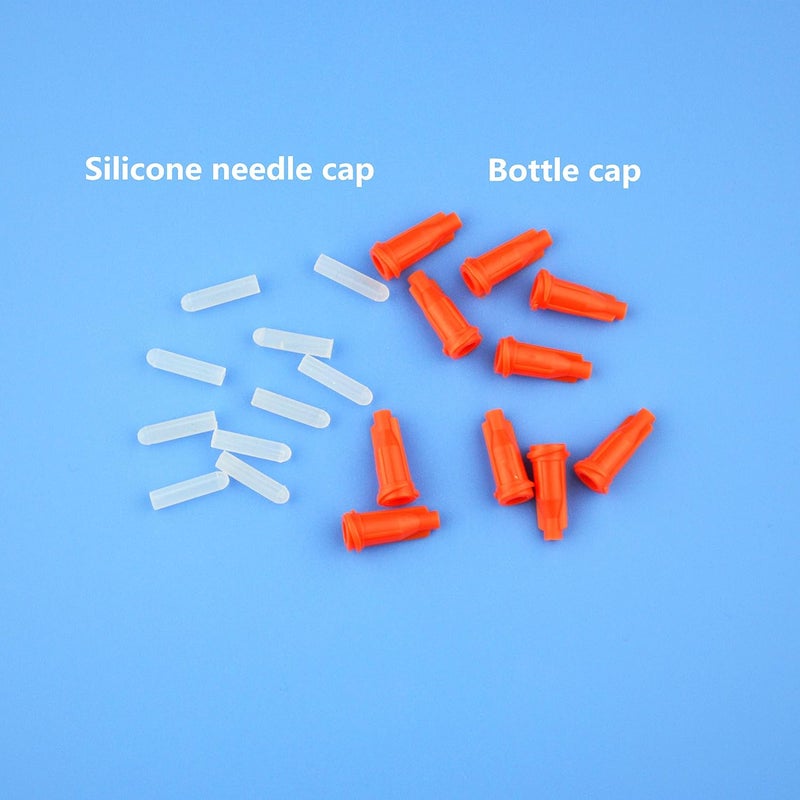 SHAOTONG 10Pcs Squeeze Bottle With 20G Dispensing Needles And Cap (50ml dispensing bottle) - Image 3