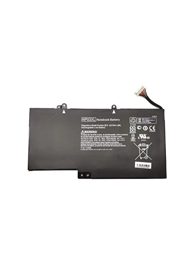 Generic Laptop Battery for HP Envy X360 15-U011DX, NP03XL 761230-005 HSTNN-LB6L 11.4V  - Image 1