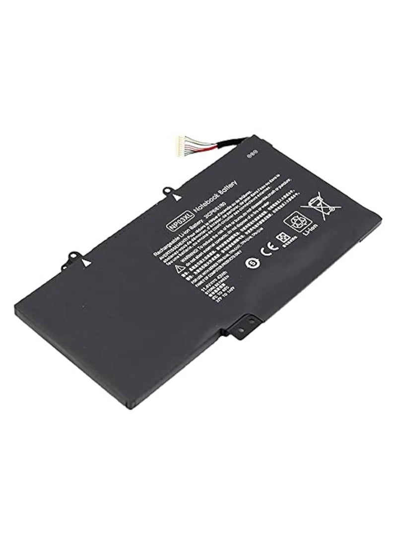 Generic Laptop Battery for HP Envy X360 15-U011DX, NP03XL 761230-005 HSTNN-LB6L 11.4V  - Image 2