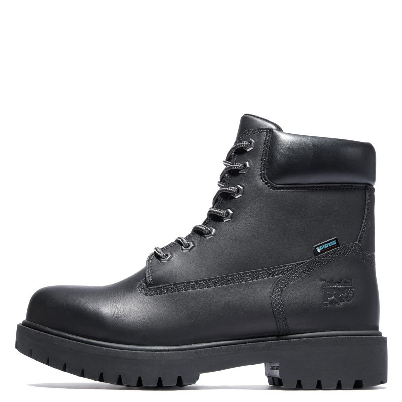 Timberland PRO mens Direct Attach 6 Inch Steel Safety Toe Waterproof Insulated Work Boot, After Dark Full-grain Leather, 11 US - Image 4