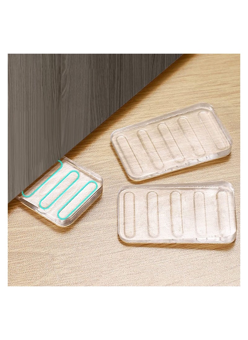 KASTWAVE - Clear Table Shims, Levelers Adjustable Blocks Furniture Shims Wedges, Level Wedge for Home Improvement, Table Shims, Bed Shims, Toilet Shims, 8Pcs - Image 1