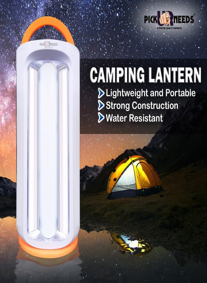 Pick Ur Needs Rechargeable 90W Home Emergency Light 3 Side Tube Floor Lantern Lamp + Solar Panel(3W+9V) - Image 4