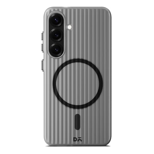 DailyObjects Beam Protective Cover Compatible with Samsung Galaxy S25 Plus | MagSafe | Camera & Body Protection|Anti Shock,Scratch Resistant|Precise Cutouts Modern Design White - Image 1