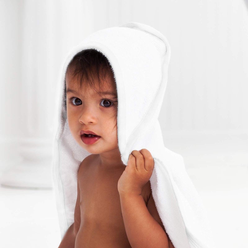 aden + anais Aden Classic Hooded Baby Bath Towel, Super Soft 100% Cotton, 2 Pack, Dinotime - Image 2