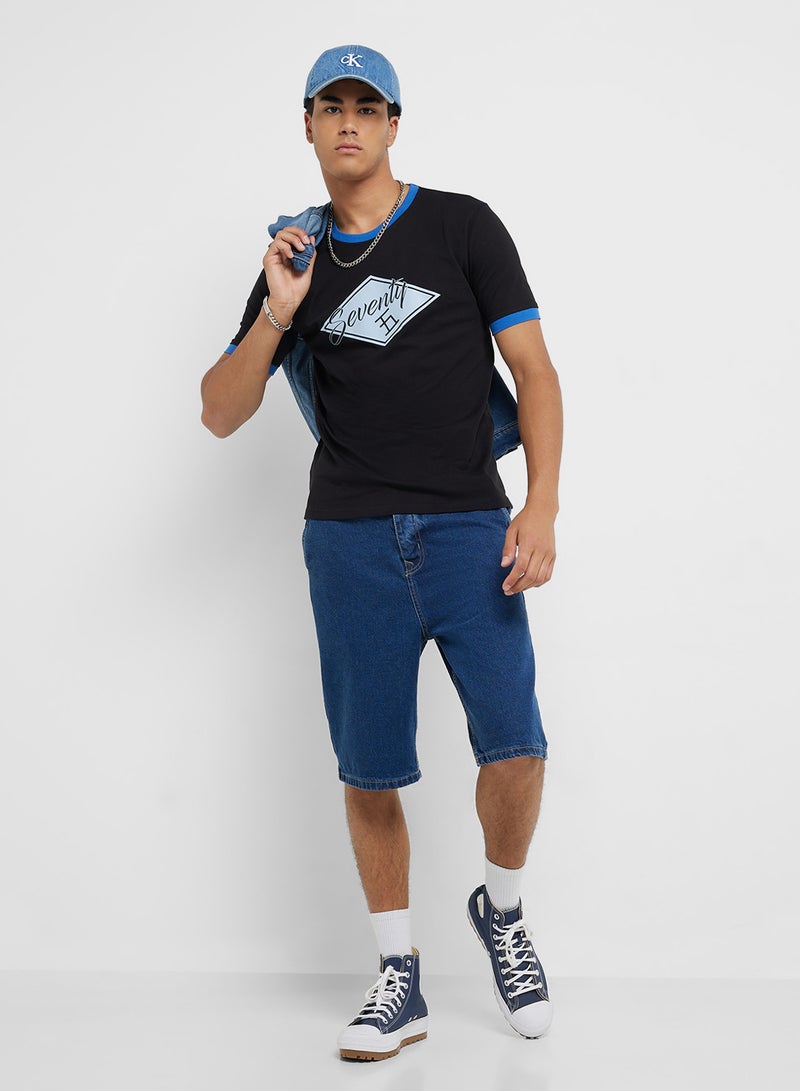 Seventy Five Crew Neck T-Shirt - Image 4