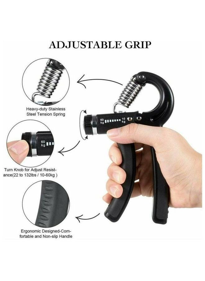 HALAMODO Hand Grip Finger Strengthener, Health Builder, Strength Exercise, Adjustable Resistance, Exerciser for Menand Women, Not Easy to Break  - Image 2