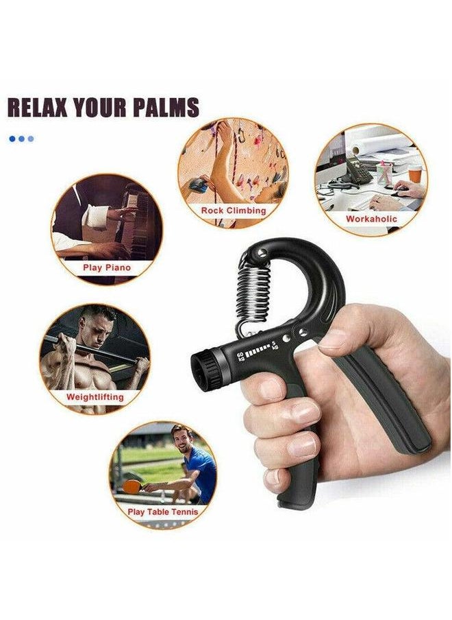 HALAMODO Hand Grip Finger Strengthener, Health Builder, Strength Exercise, Adjustable Resistance, Exerciser for Menand Women, Not Easy to Break  - Image 5