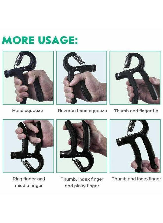 HALAMODO Hand Grip Finger Strengthener, Health Builder, Strength Exercise, Adjustable Resistance, Exerciser for Menand Women, Not Easy to Break  - Image 3
