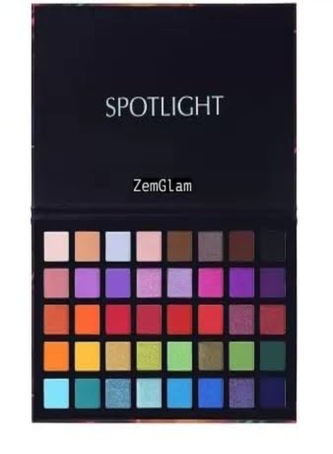 ZemGlam Eyeshadow Palette Professional 40 Color Eye-Shadow Pallete 40 g (Multicolor) - Image 2