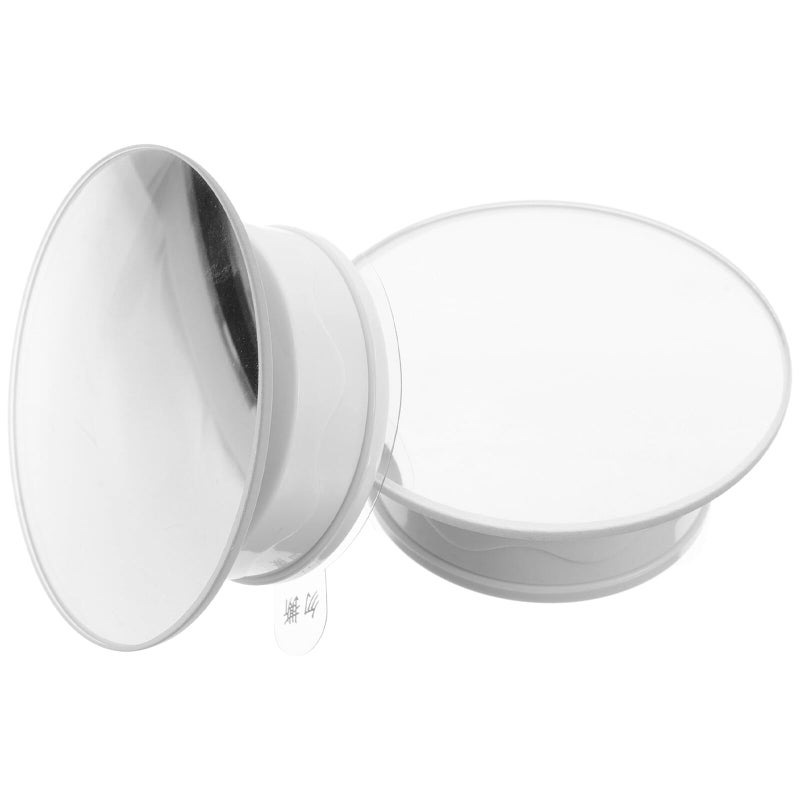 2 Inch Round Frameless Convex Blind Spot Mirror With Suction Cup For Car Truck SUV - Image 2