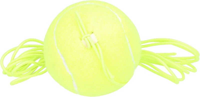 klarako Elastic Rope Tennis Ball, Tennis Practice Tool Tennis Ball with String Tennis Balls Bulk for Tennis/Basketball Courts for Basements - Image 5