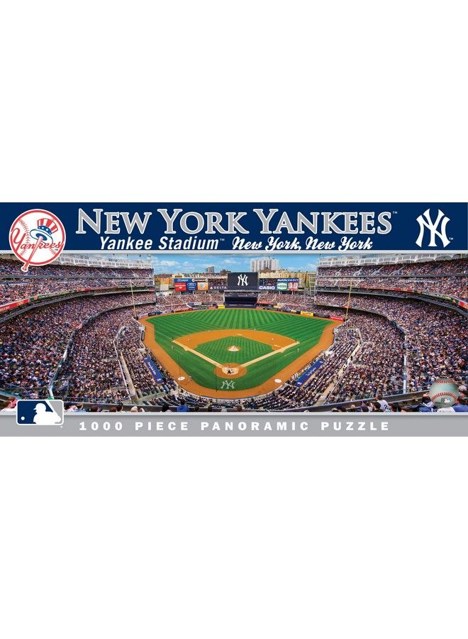 MasterPieces Mlb New York Yankees Stadium Panoramic Jigsaw Puzzle 1000Piece One Size (91339) - Image 2