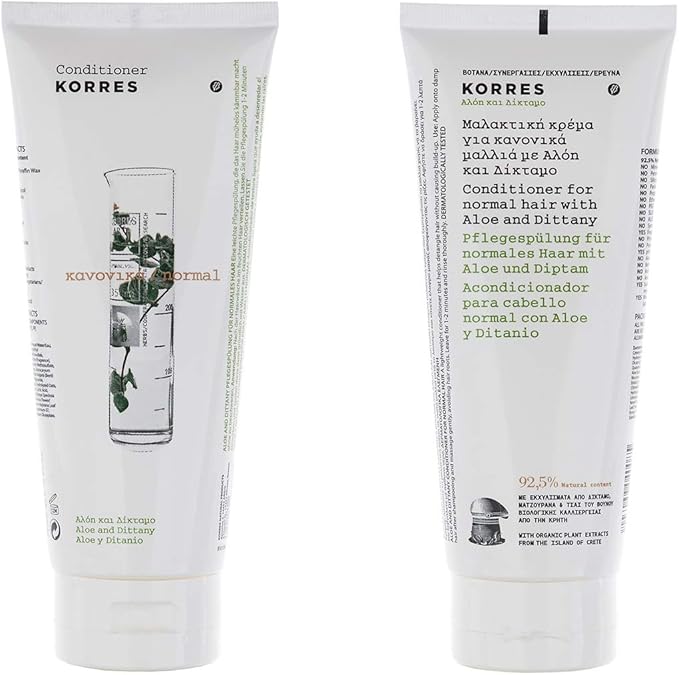 KORRES Conditioner Aloe and Dittany for Normal Hair 200 ml