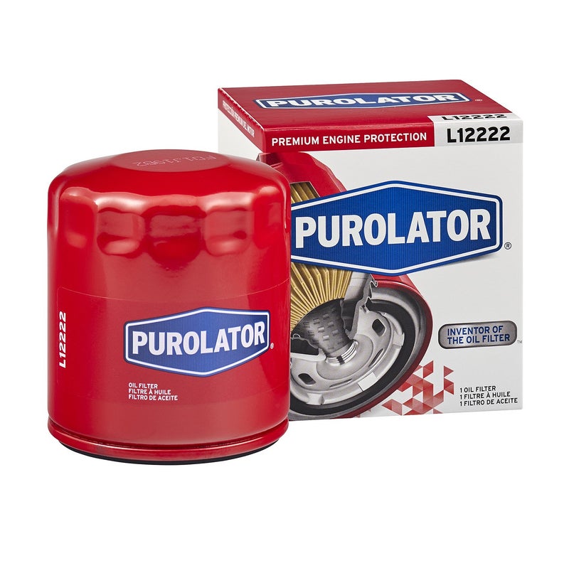 Purolator L12222 Premium Engine Protection Spin On Oil Filter Compatible With Ram 1500 Chevrolet Silverado 1500 Silverado 2500 HD Jeep Compass Cherokee Patriot and GMC Sierra 1500