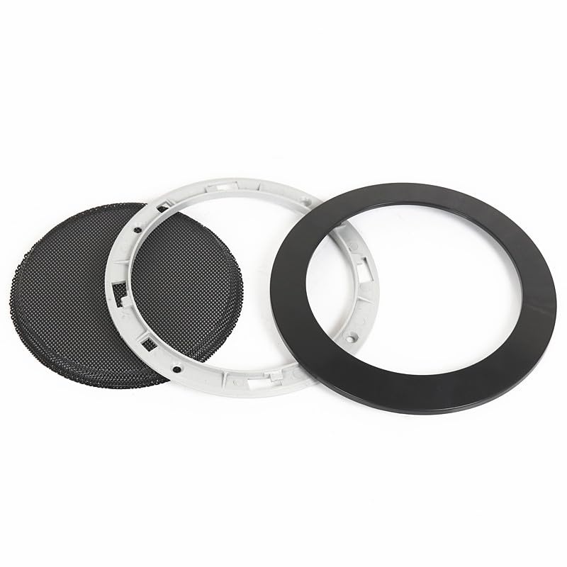 CCeCCe 2 Pack 4 Inch Speaker Grill Cover Black SubWoofer Round Circle Mesh Woofer Grille Covers Guard Protector for Car Home Audio Speakers Theater (Invisible Screw Hole Style) - Image 4
