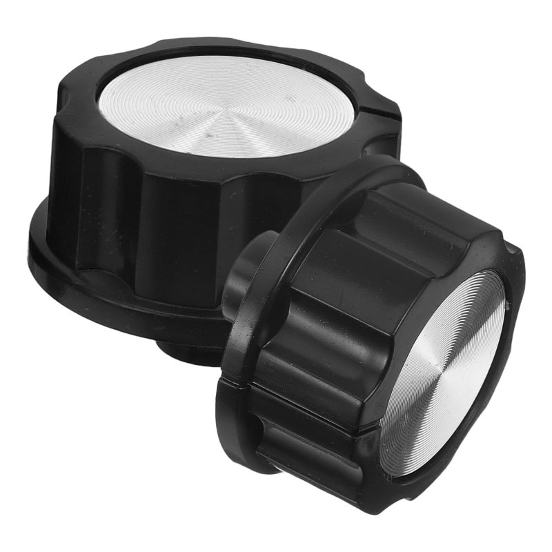 2Pcs 6mm Air Fryer Oven Timer Switch Knobs Replacement for Grill and Camping Stove - Image 2