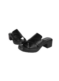 Michelle Morgan Michelle Morgan Ladies Block Heel 2307-7 Black  - Image 2