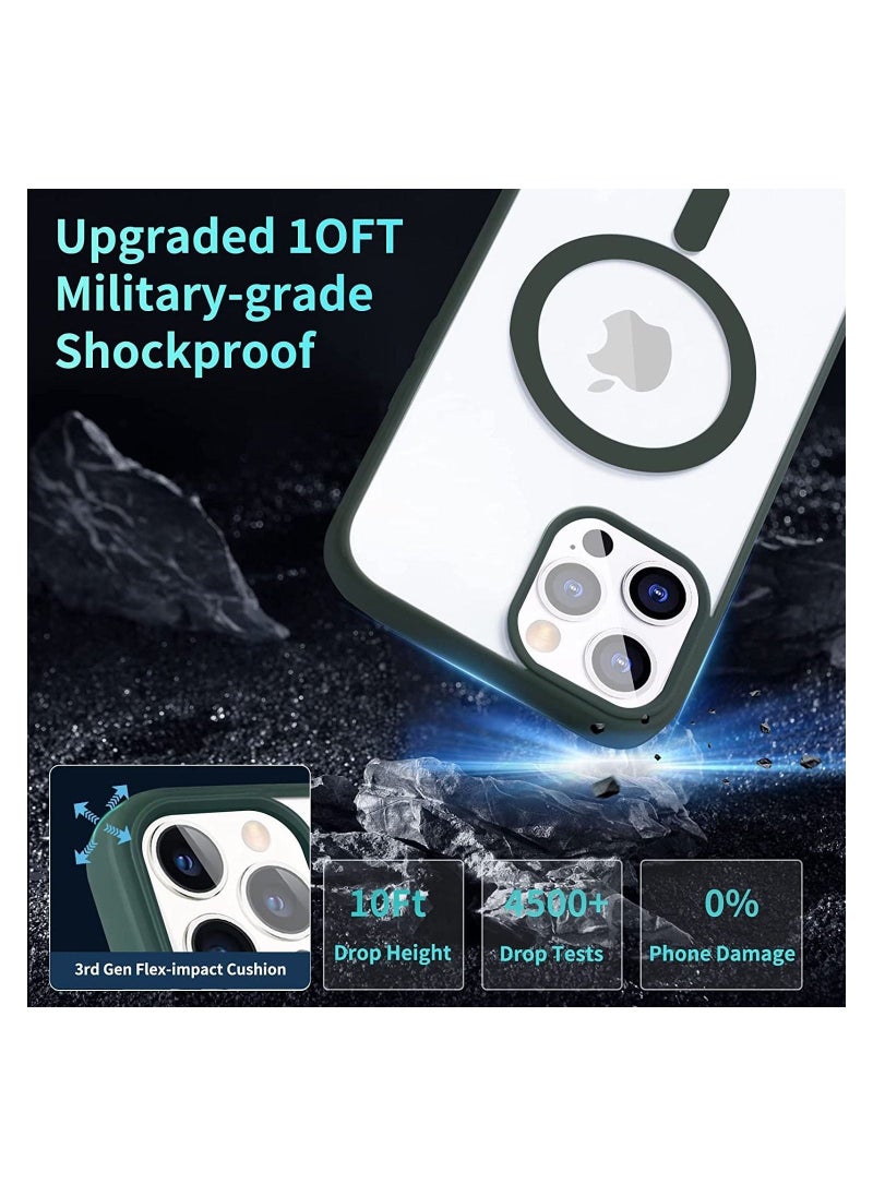 TIGER iPhone 11 Pro Max Case Clear Magsafe Slim Cover, Ultra-Thin Shockproof and Anti-Yellow Transparent Protective Cover - Image 3