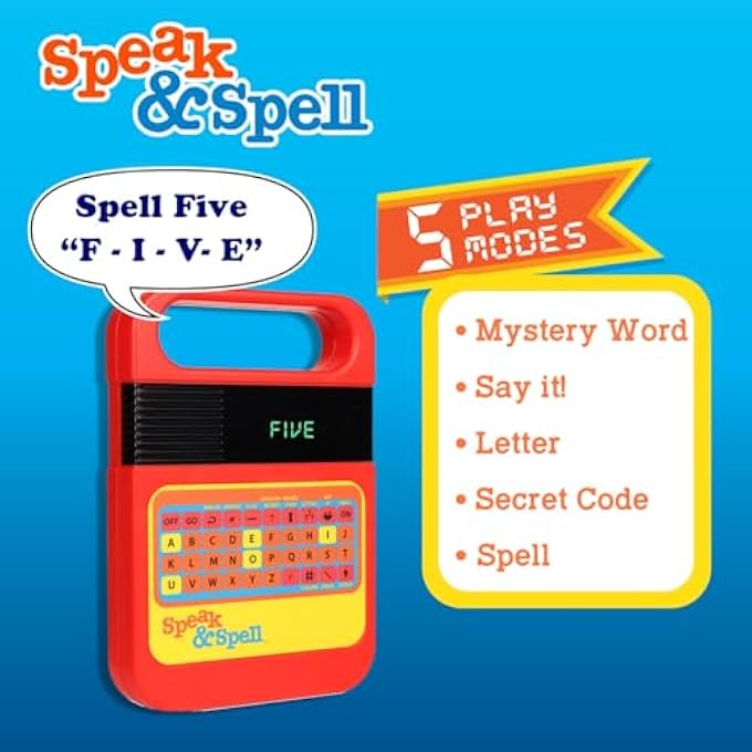 SPEAK & SPELL ELECTRONIC GAME - Image 3