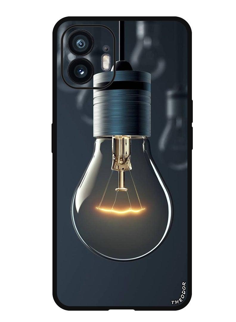 Theodor Protective Case Anti Scratch Shock Proof Bumper Cover For Nothing Phone (2) Light Bulb - Image 1