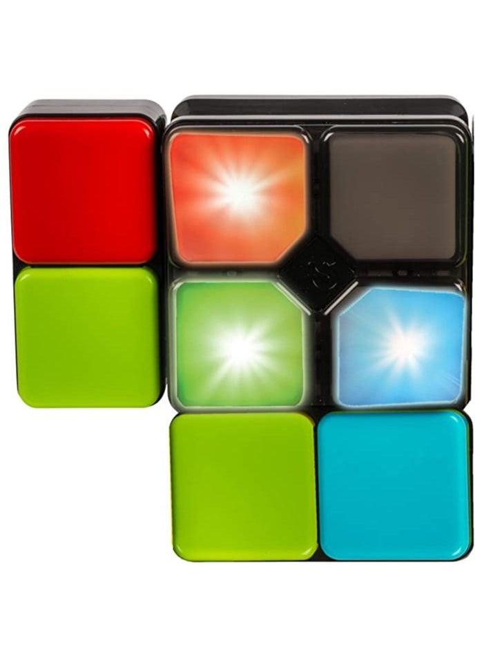 NIBEMINENT - Flipslide Game, Electronic Handheld Game Flip, Slide,Music Flash Competitive Rubik's Cube and Match the Colors to Beat the Clock 4 Game Modes Multiplayer Fun - Image 1