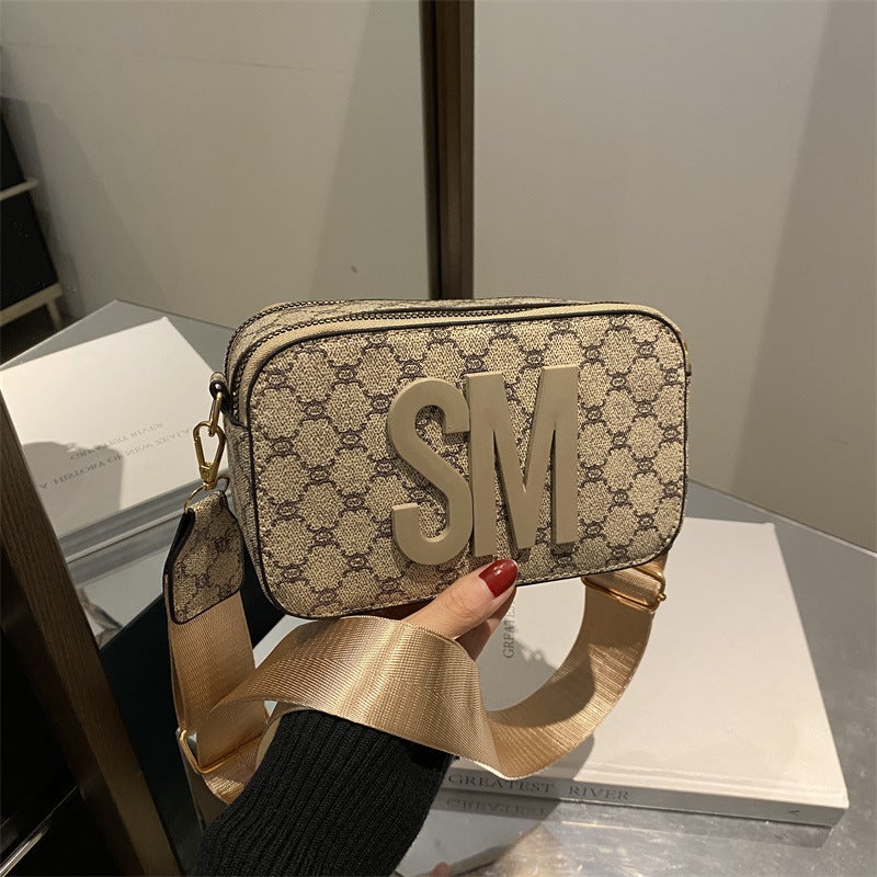 Women's PU Leather Crossbody Bag Mini Square Shoulder Bag - Image 2