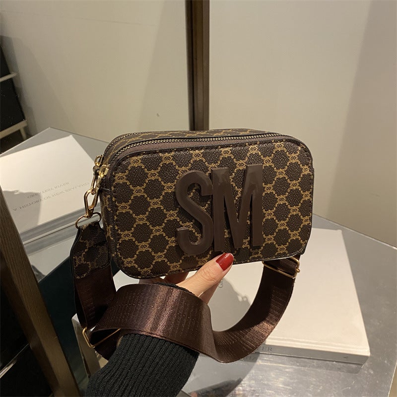 Women's PU Leather Crossbody Bag Mini Square Shoulder Bag - Image 3