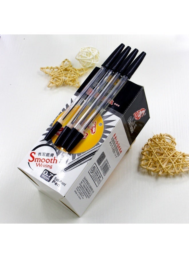 ZYM 50-Piece 0.7mm Tip Ballpoint Pen Black Ink - Image 2