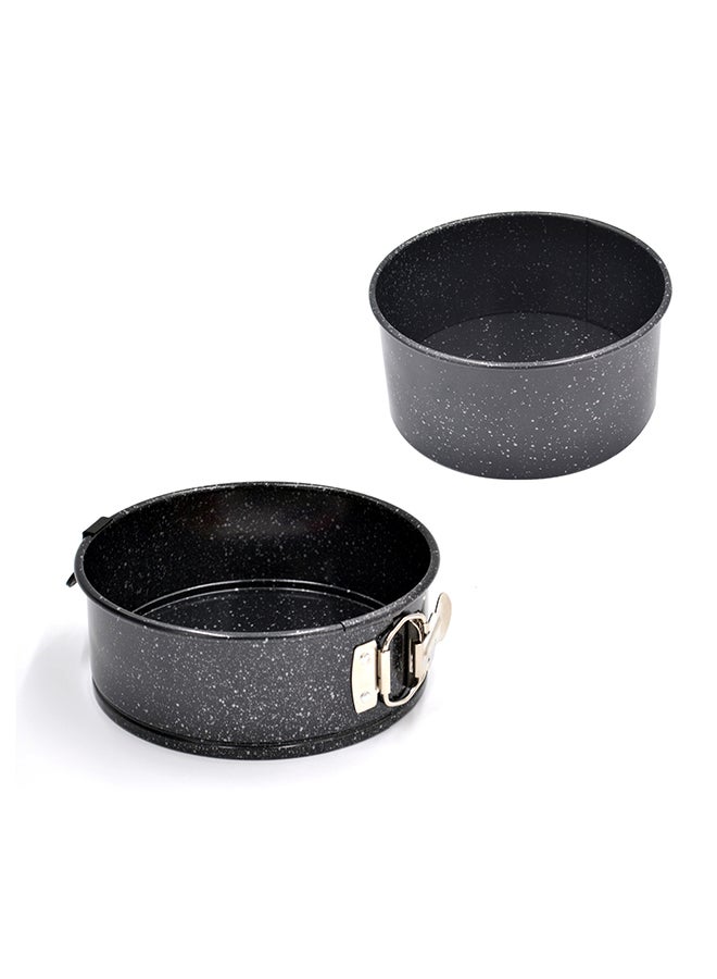 برستيج طقم خبز Prestige Granite من قطعتين (قالب كيك زنبركي 20 سم وقالب كيك دائري مفكوك 26 سم) - Image 1