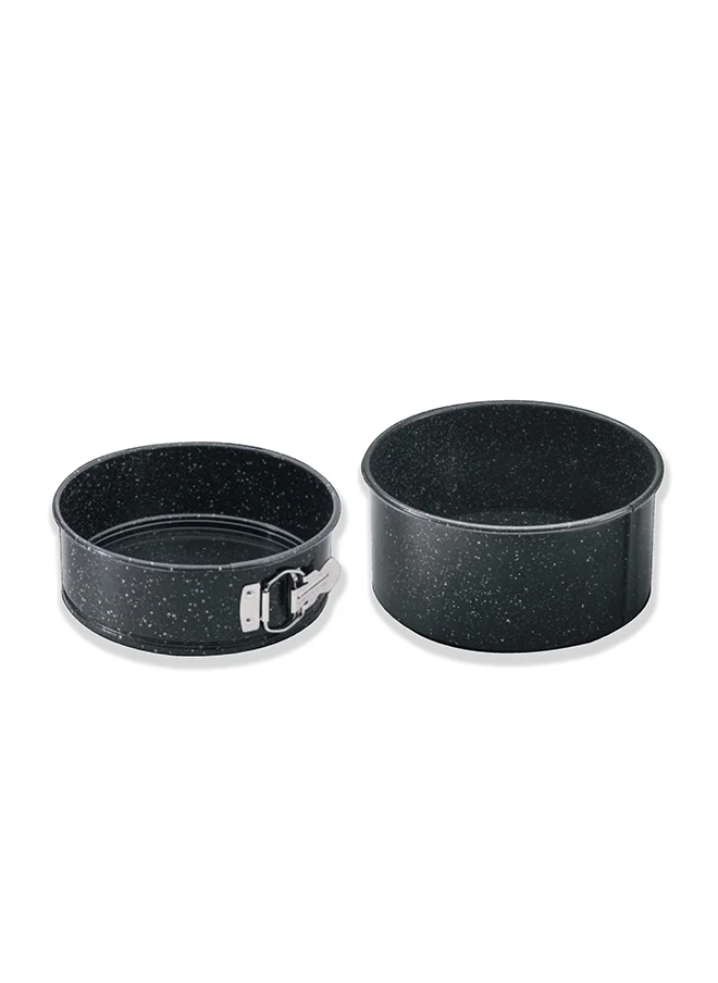برستيج Prestige Granite 2Pcs Bakeware Set (20Cm Springform Cake Tin & 26Cm Loose Round Cake Tin)
