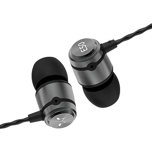 SoundMAGIC E50 Wired Earbuds No Microphone in Ear Monitor HiFi Earphones Noise Isolating Headphones Comfortable Fit Gunmetal - Image 1