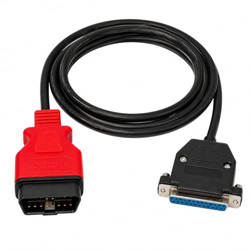 Star AutoLink TATA Cummins Inline-6 OBD-II Male to DB25 Testing Device Cable Data Link Adapter Diagnostic Tool Cable for Cummins Diesel, CNG Engine STAR053 - Image 2
