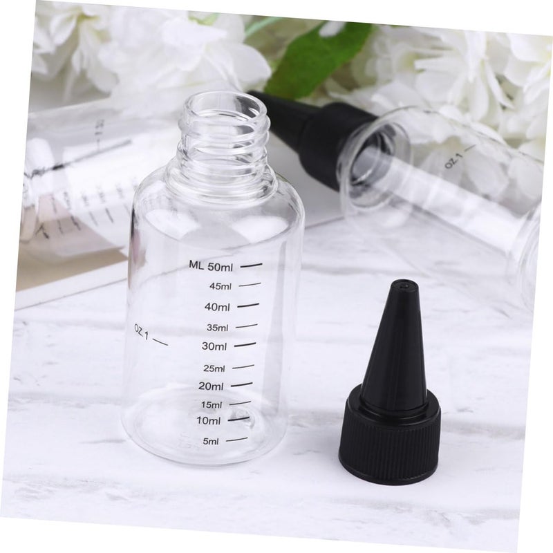 20Pcs Leakproof Essential Oil Travel Bottles With Dropper Tip And Scale Random Color - Image 5