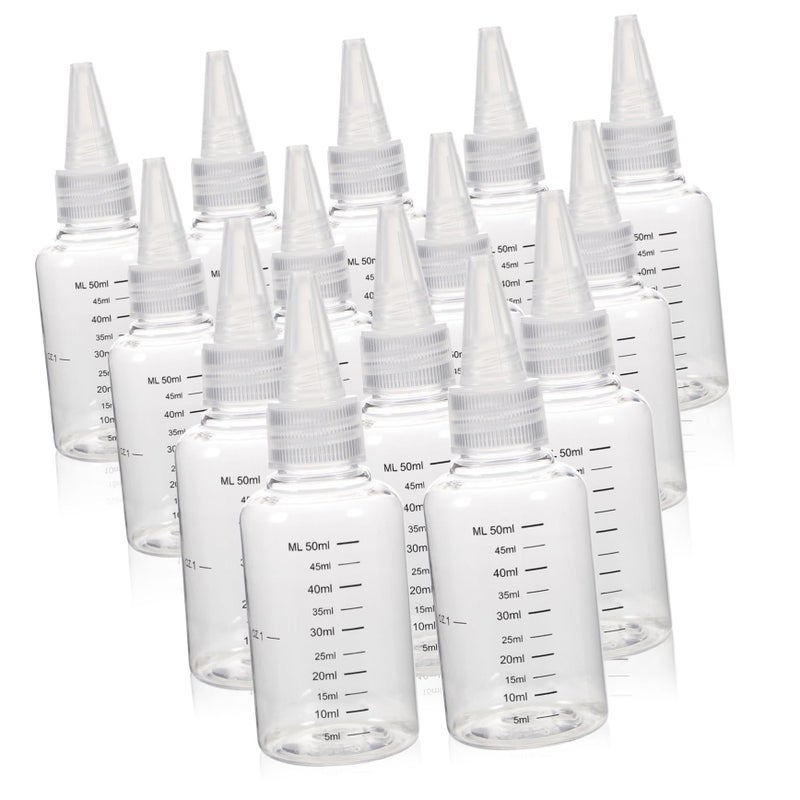 20Pcs Leakproof Essential Oil Travel Bottles With Dropper Tip And Scale Random Color - Image 2