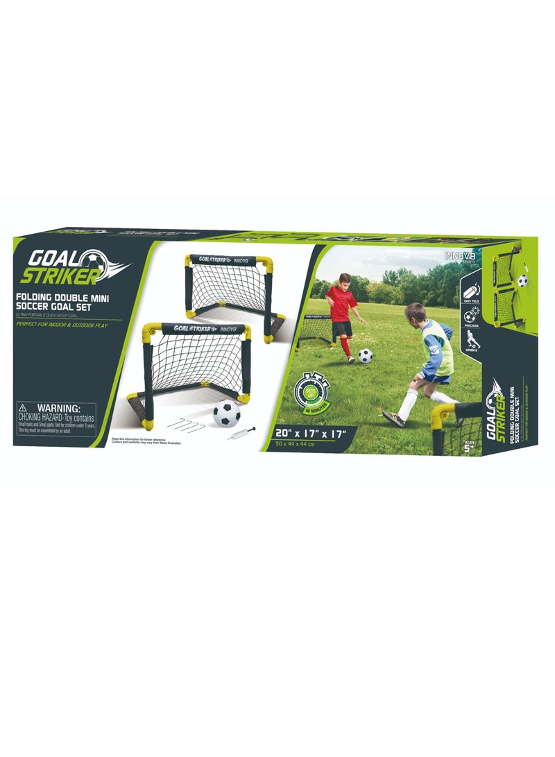 Hostfull Double Folding Goal Striker Game Set - Image 1