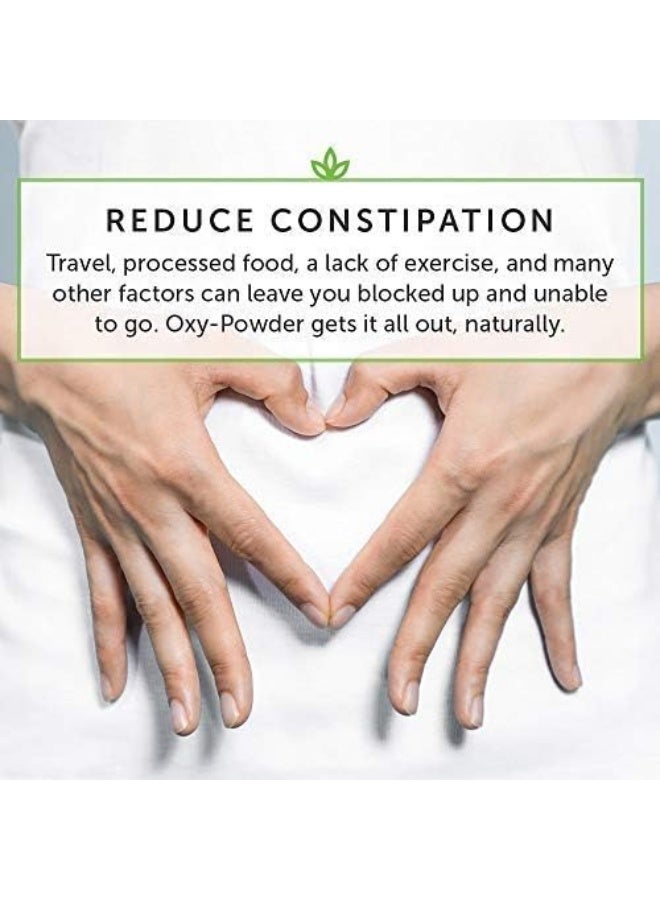 Global Healing Center Oxy-Powder Colon Cleanse Detox - Oxygen Based Safe and Natural Intestinal Cleanser, 120 Count (Pack of 2) - Image 4