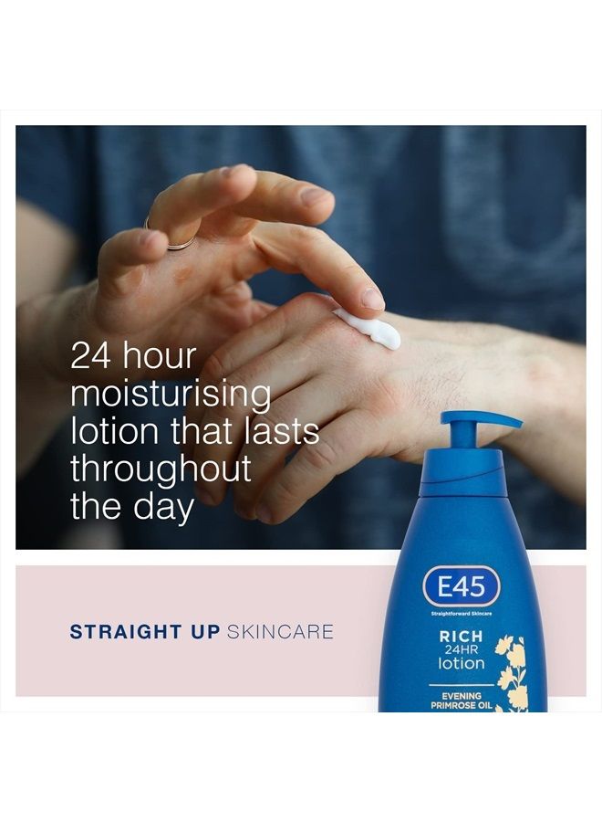 e45 Rich 24 Hours Moisturising Lotion, 400 ml - Image 4