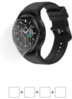 Wrapsol Samsung Galaxy Watch 4 Classic 42mm Smartwatch Screen Protector Polyurethane Film  - Image 1