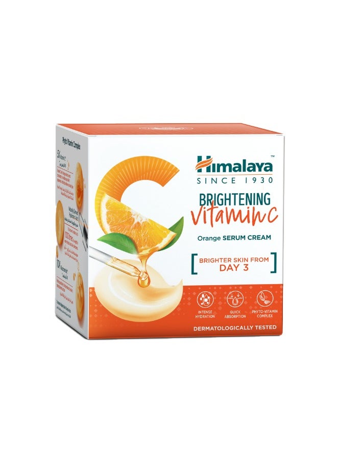 Himalaya Brightening Vitamin C Orange Cream 50g  - Image 3
