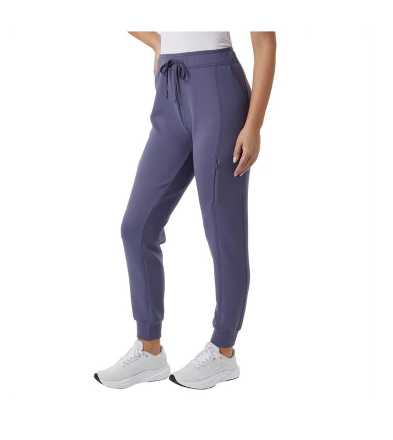 32 Degrees Heat Women's Active Tech Jogger Pant with Pockets (US, Alpha, X-Large, Regular, Regular, Blue) - Image 2