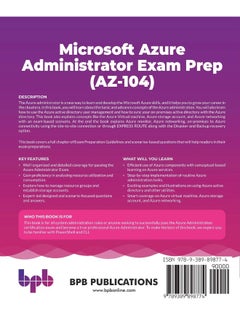 Microsoft Azure Administrator Exam Prep (AZ-104): Make Your Career with Microsoft Azure Platform Using Azure Administered Exam Prep (English Edition)  - Image 1