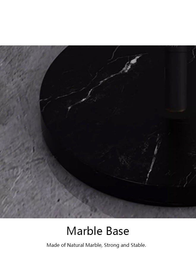 Bolivia's LED Floor Lamp with 3 Color Temperatures Bulb, Vintage Stand Light with Metal Tray, for Living Room Bedroom Office - White - Image 4