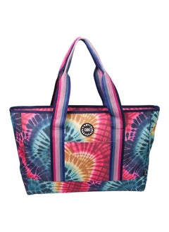 CUBS Tote Bag Multicolor Large Deep Shades of Tie Dye  - Image 3