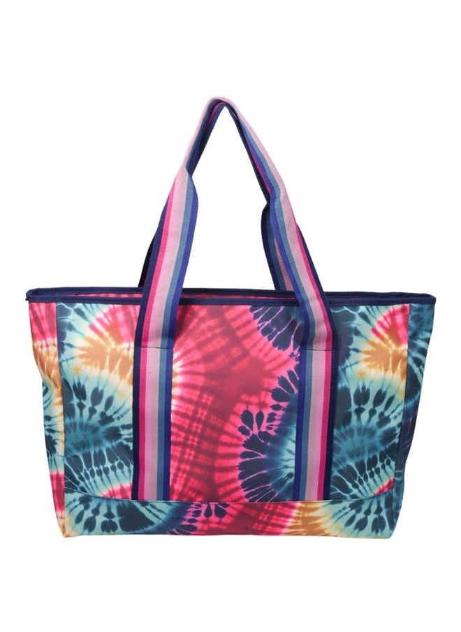 CUBS - Tote Bag Multicolor Large Deep Shades of Tie Dye - Image 1